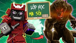 Minecraft Lớp Học Ma Sói #10- JAKI BỊ PHẠT MẶC ÁO GIÁP NẶNG 25 KG 🐺 vs 👹