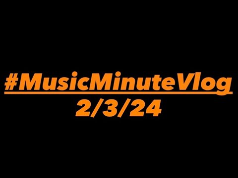 Gene & Ashlee’s 🎙️ Saturday Morning MusicMinuteVlog & DailyJams 🎙️🎸