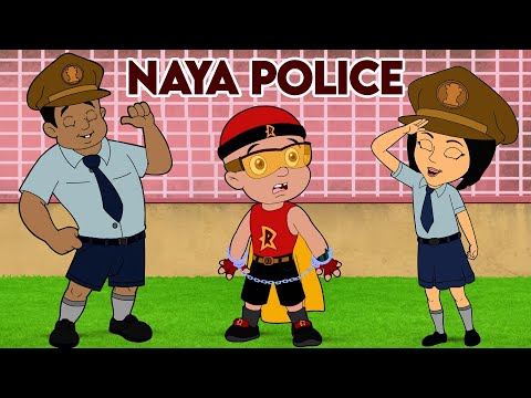 Mighty Raju - Aryanagar Ka Naya Police | Cartoon For Kids | Adventure Videos For Kids