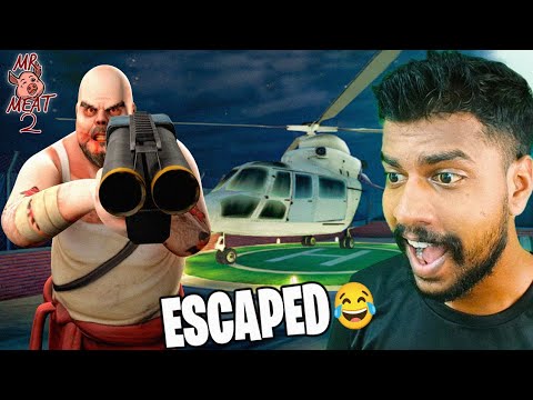 EPIC HELICOPTER ESCAPE FROM MR MEAT PRISON 🥵!! Mr Meat 2
