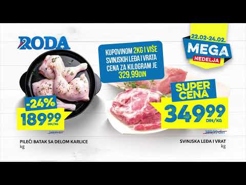 Roda I Mega nedelja 22.02 - 28.02.2019.