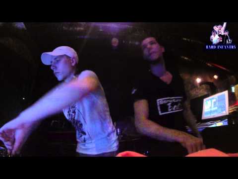 Hard infantry roadtrip to club ZAK in Uelsen, Germany