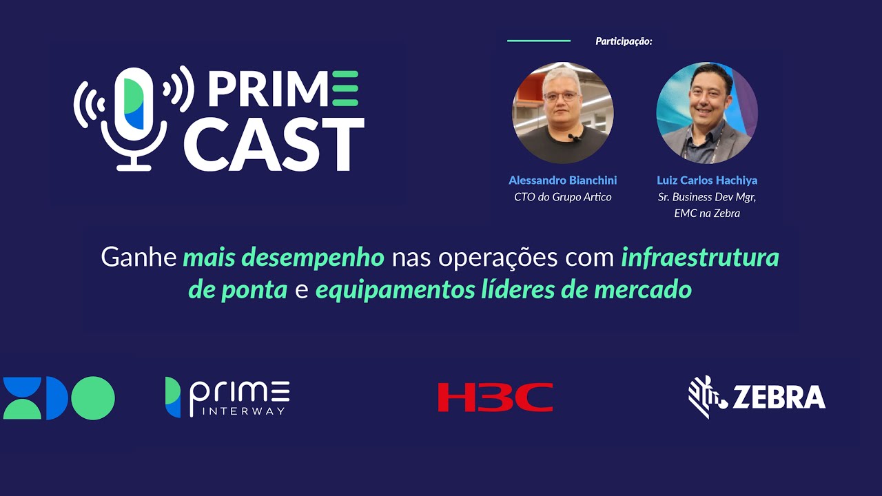 #PRIMECAST: Ganhe mais desempenho com infraestrutura de ponta e equipamentos líderes de mercado!