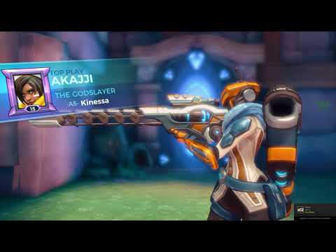 Paladins - Ranked top play quadra kill with kinessa