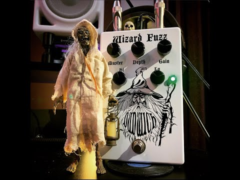Dunwich Amps Magic Pedals Wizard Fuzz (quick demo)