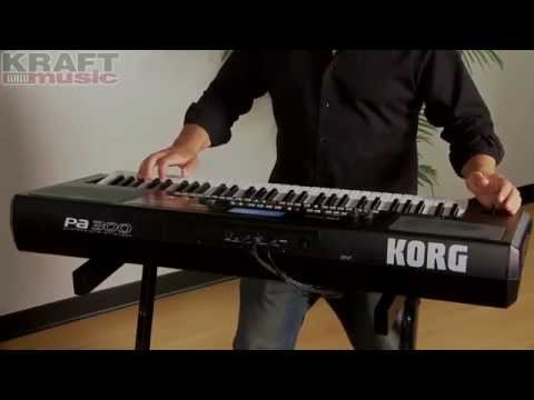 Kraft Music - Korg Pa300 Professional Arranger Demo with Rich Formidoni