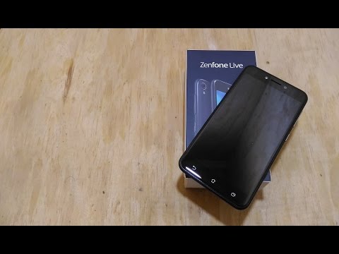 ASUS ZenFone Live Quick Unboxing