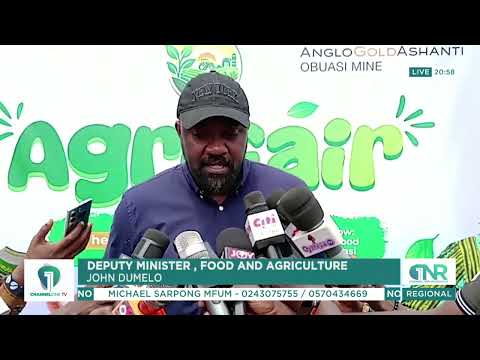 John Dumelo: Government Building 1,000km of Agricultural Roads