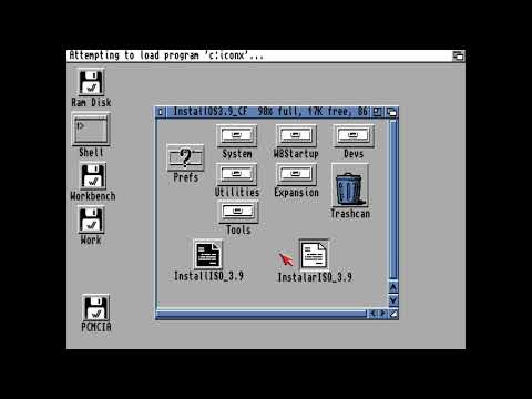 Tutorial de como Instalar Workbench 3 9 en un Amiga A1200