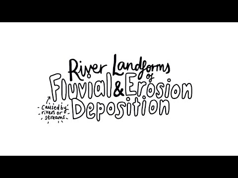 River Landforms of Erosion and Deposition - AS Physical Geography