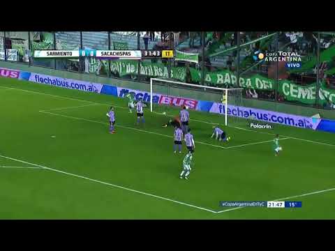 Sacachispas vs. Sarmiento de Junín  (1-3) 2017