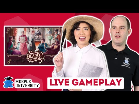 Deadly Dowagers?? - Playthrough Board Game 