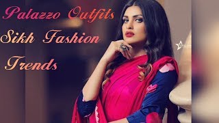 Latest Palazzo outfits 2018 | top palazzo suits 2018| palazzo kulwinder billa