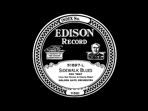 CALIFORNIA RAMBLERS: 'Sidewalk Blues', rec. 9 Dec. 1926.