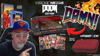 HOLY CRAP! This Is Awesome! New Limited Edition DOOM Handheld From Evercade!