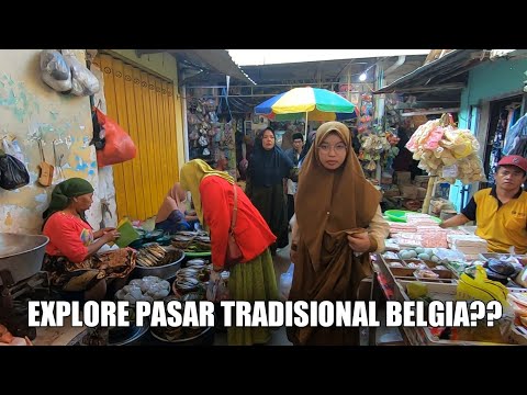 BLUSUKAN EDITION AT BLEGA MARKET, BANGKALAN, MADURA - INDONESIAN TRADITIONAL MARKET 2025
