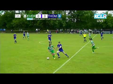 Evergreen FC V Thomastown United - KCLR McCalmont Cup Final 2022