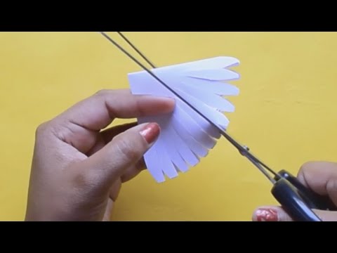 Beautiful Paper Flower Stick Making Instruction