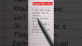 Download lagu Sealed with a kiss (Verse 3) - Jason Donovan lyrics #lyrics #shorts #sealedwithakiss #jasondonovan mp3