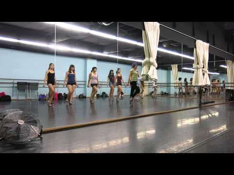Burlesque Class - My Discarded Men routine - Miss Zee