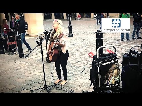 Jolene Song Cover Song by Street Performer Sammie Jay