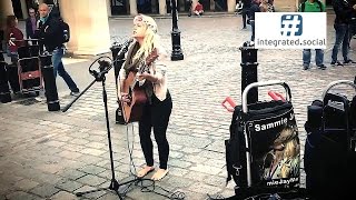 Jolene Song Cover Song by Street Performer Sammie Jay