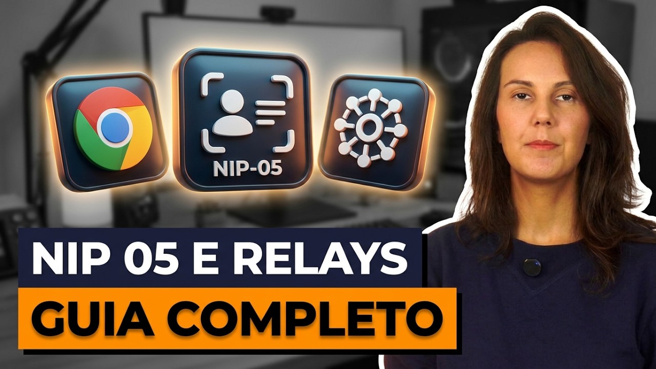 SEGURANÇA NO NOSTR: Nos2x, NIP 05 e Relays (Aula 5)