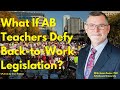What If Alberta Teachers Defy Back To Work Legislation