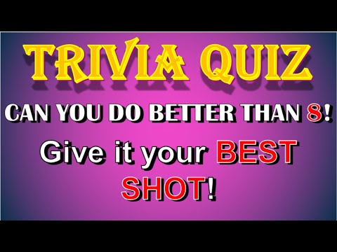 (No.48) TEST YOUR MEMORY with this General Knowledge Quiz Pub Quiz Trivia Questions and Answers