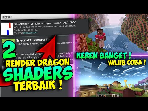 Vereint 19 - WOW!😎 2 SHADERS MCPE 1.20 - Shader Minecraft - Shaders for mcpe 1.20 - mcpe shaders 1.20 - #shaders