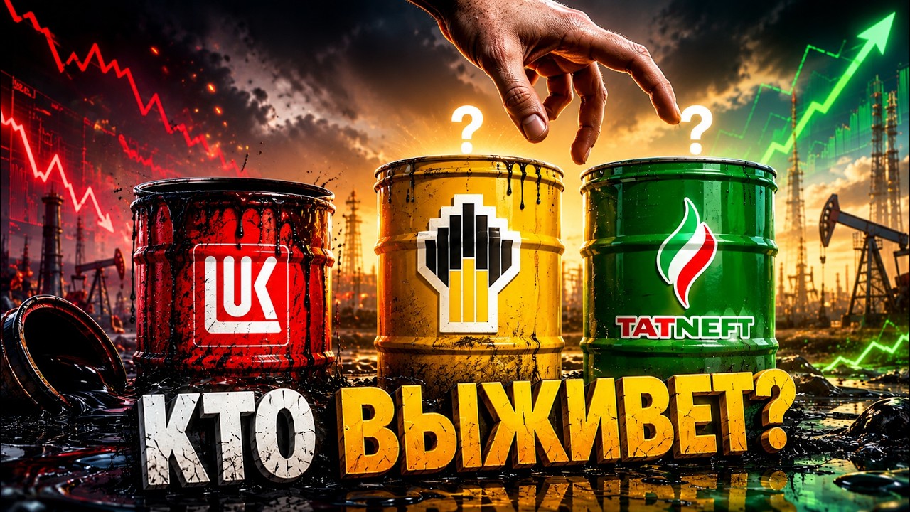 Топ-3 нефтянки на 2026: разбор Лукойла, Роснефти, Татнефти