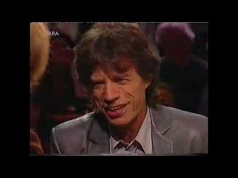 Mick Jagger about Bob Dylan's voice.