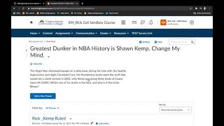Editing Discussion Posts in Brightspace