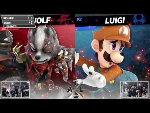 Reverse Aerial Rush February 2019 - Masamune(Wolf) VS BigLou(Luigi)- Losers Quarters