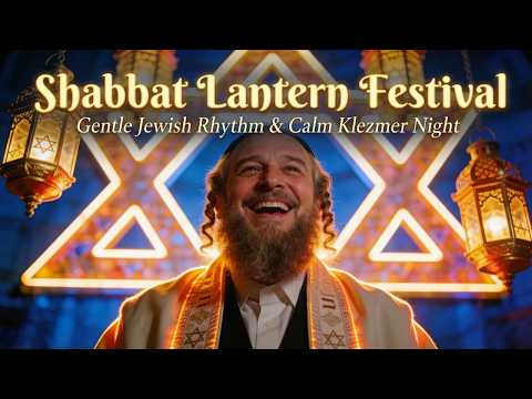 Shabbat Lantern Festival 🕎 Gentle Jewish Rhythm & Calm Klezmer Night