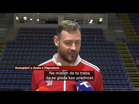 Donatas Motiejunas pred meč Hapoel - Crvena Zvezda I SPORT KLUB Košarka