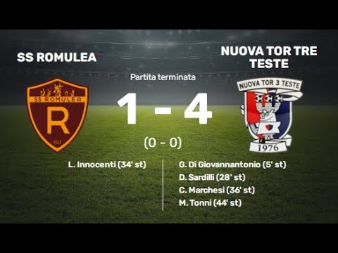 Goal Manuel Tonni | Romulea - Nuova Tor Tre Teste: 1-4 | Under 16 Élite Lazio