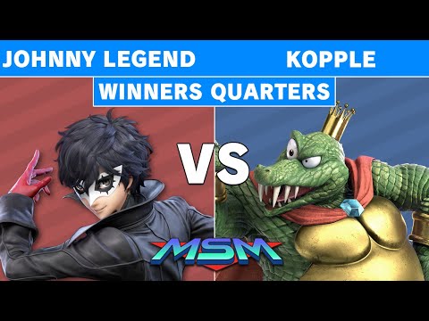 MSM Online 52 - Johnny Legend (Joker) Vs. Kopple (King K Rool) - Winners Quarters