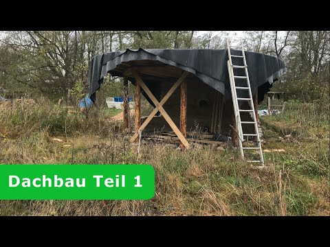 Der Dachbau vom Hobbit - Haus Teil 1
