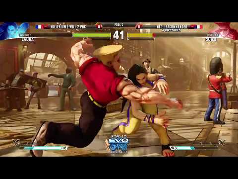 Brussels Challenge - Road To Evo Japan #2 - SFV - Pools - Will2Pac[FR](Lau) Vs Er Commander[FR](Gui)