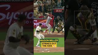 Mason Miller strikes out the side for the 6th time this season!????