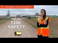 Tips For Fire Safety English