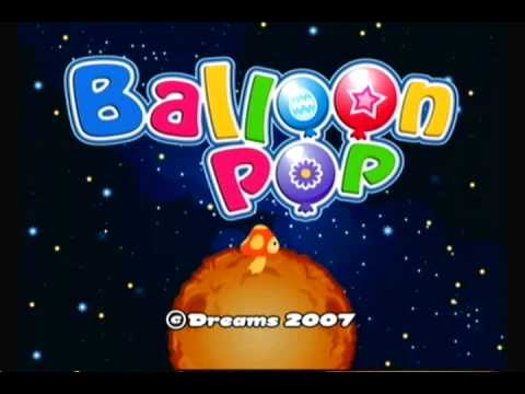 balloon pop wii test