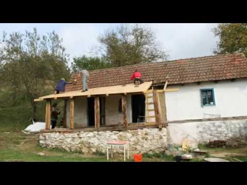 Building a porch in Valeapai - Romania