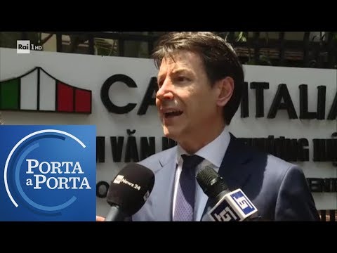 L'aut aut di Giuseppe Conte - Porta a porta 06/06/2019