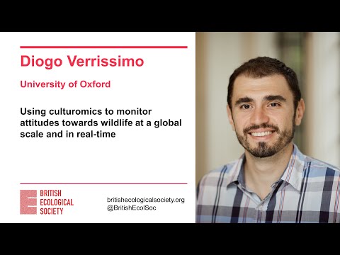 Ecology Live with Diogo Verissimo! Culturomics to monitor attitudes towards wildlife