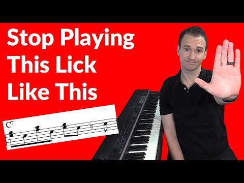 Stop playing this blues lick like this!