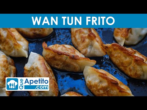 Cómo Hacer Wan Tun Frito 🥟🍴 | RECETA RÁPIDA | QueApetito