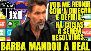 JGOU LIMPO!!! OLHA O QUE EDUARDO DOMINGUEZ REVELOU APÓS CLASSIFICAÇÃO ATLÉTICO 1 x 0 PUERTO CABELLO