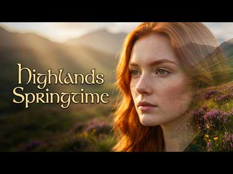 Springtime in the Scottish Highlands｜Celtic Folk Music for Relaxation & Inner Peace